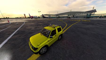 Vo Flight Simulatore už môžete ovládať aj auto