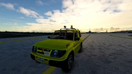 Vo Flight Simulatore už môžete ovládať aj auto