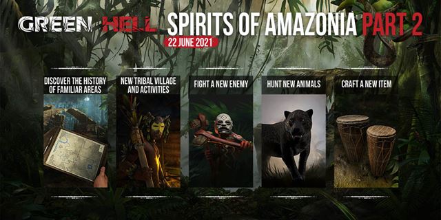 Green Hell: Spirits of Amazonia Part 2 príde už o pár dní