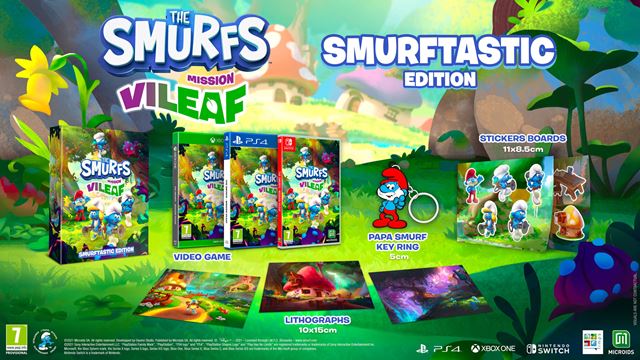 The Smurfs - Mission Vileaf predstavuje dátum vydania a špeciálne edície