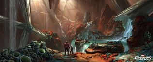 Guardians of the Galaxy ukazuje niekoľko prostredí