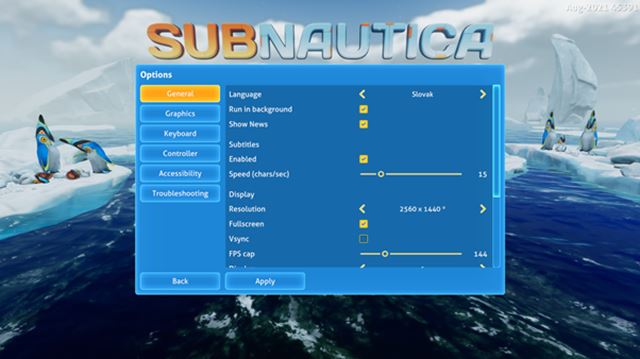Subnautica: Below Zero dostala v novom update slovenčinu