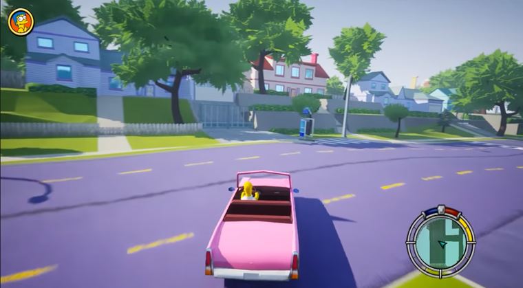 Ako by vyzerala The Simpsons: Hit and Run hra na Unreal engine 5?