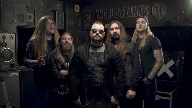 Metalov kapela Sabaton pozdravuje itateov Sectoru