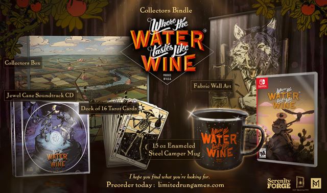 Where the Water Tastes Like Wine dnes dostáva retail edíciu