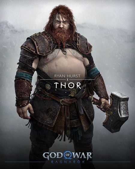 Zábery na God of War Ragnarok