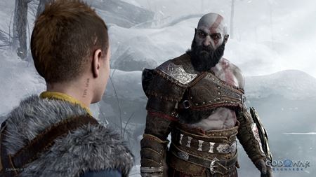 Zábery na God of War Ragnarok