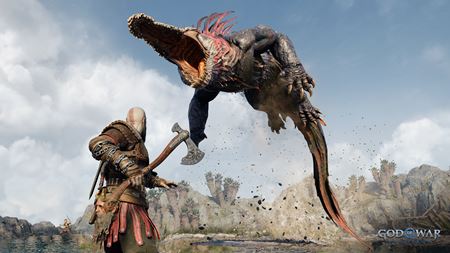 Zábery na God of War Ragnarok