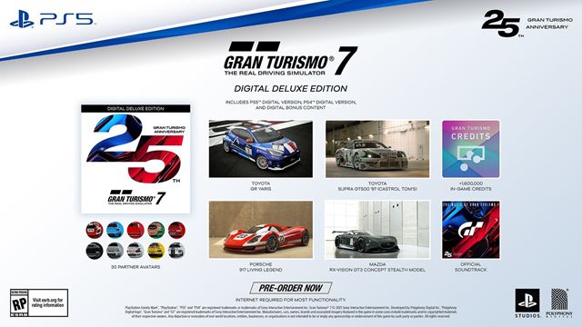 Predobjednávky na Gran Turismo 7 spustené