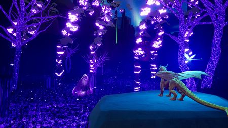 Glyde the Dragon je ako spirituálny nasledovník Spyra