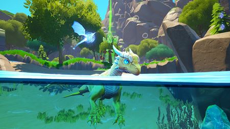 Glyde the Dragon je ako spirituálny nasledovník Spyra