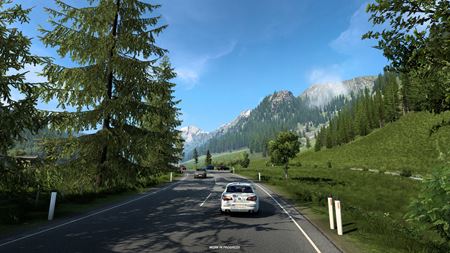 Euro Truck Simulator 2 ukazuje prepracované Rakúsko