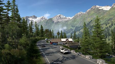 Euro Truck Simulator 2 ukazuje prepracované Rakúsko