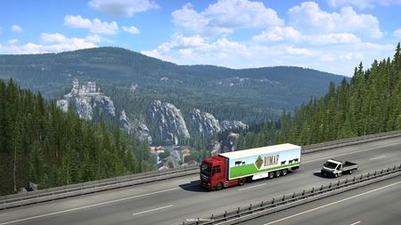 Euro Truck Simulator 2 ukazuje prepracované Rakúsko