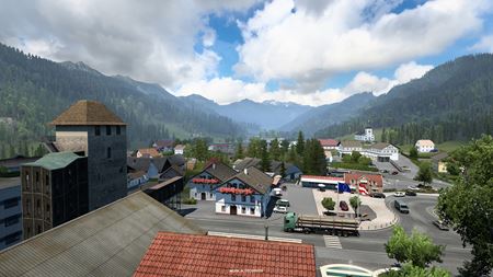 Euro Truck Simulator 2 ukazuje prepracované Rakúsko