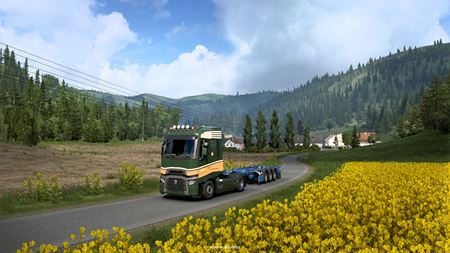 Euro Truck Simulator 2 ukazuje prepracované Rakúsko