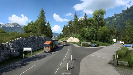 Euro Truck Simulator 2 ukazuje prepracované Rakúsko