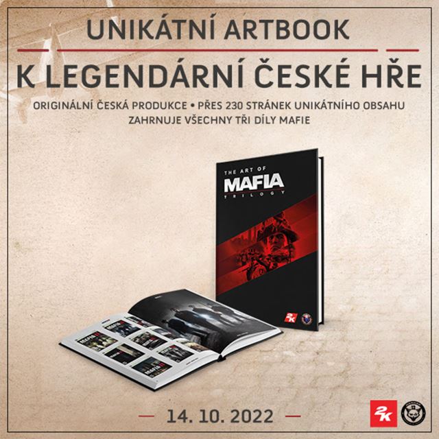 Kniha The Art of Mafia Trilogy dnes ide do predaja
