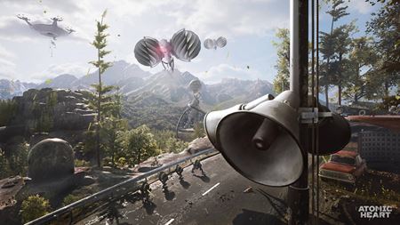 Atomic Heart sa ukázal na sérii záberov