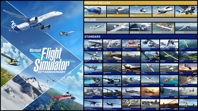Flight Simulator dnes dostáva veľký update a 40th Anniversary Edition