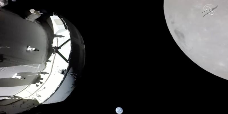 Vesmr: Orion modul z misie Artemis 1 preletel okolo Mesiaca