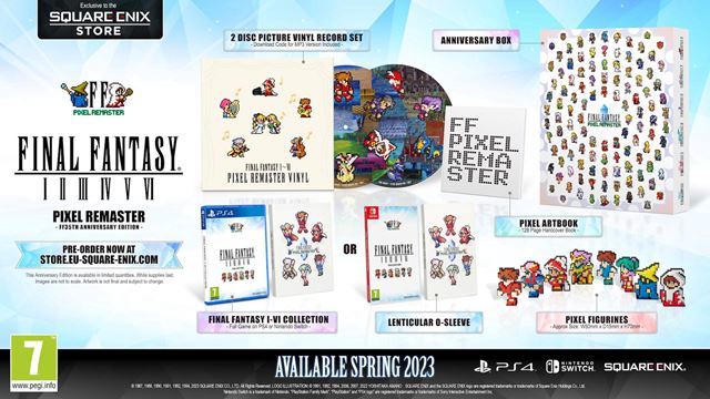 Square Enix oficiálne ohlásilo Final Fantasy Pixel Remaster