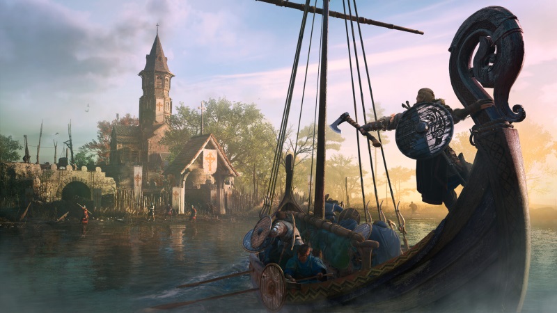 Assassin's Creed Valhalla je u na Steame, rovno v akcii