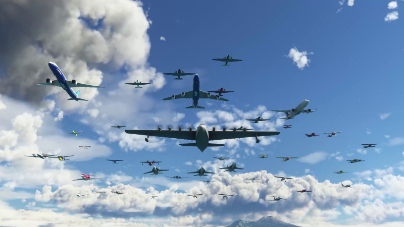 Microsoft Flight Simulator u m 10 milinov hrov