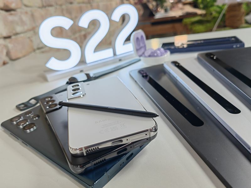 Bli pohad na nov generciu Samsung Galaxy S22 mobilov a Tab S8 tabletov