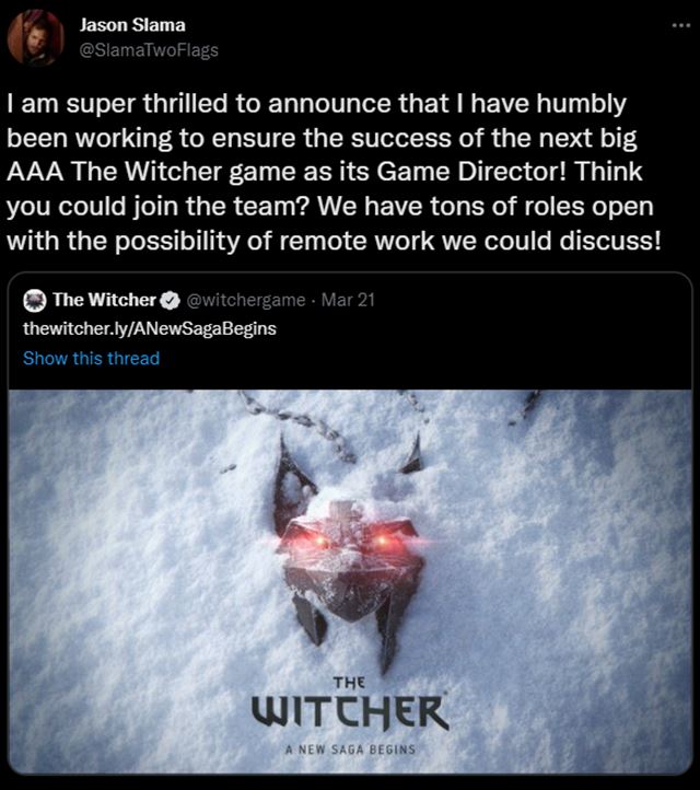 Nový režisér pre The Witcher 4 sľubuje, že crunch nedovolí
