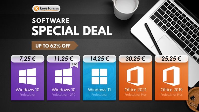 pecilna ponuka Keysfan: Niekoko dvodov, preo si kpi Microsoft Office 2021 u za 14  na jedno PC!