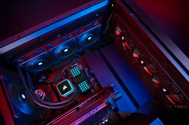 Corsair predstavil RGB Elite sériu svojich chladičov, už aj pre LGA1700 a AM5 sockety