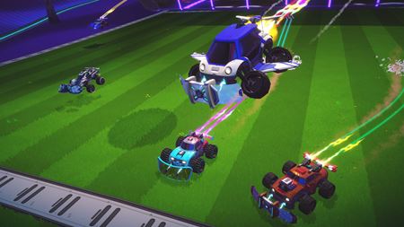 Turbo Golf Racing vyzerá ako mix Rocket League a Fall Guys