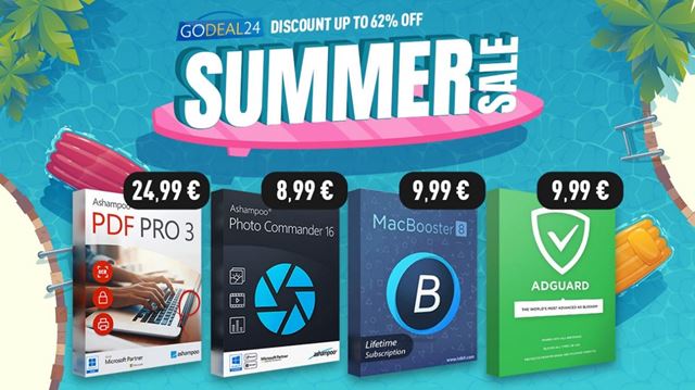 Letný výpredaj Godeal24: Originálny Windows 10 Pro od 5,99 €! Zľava až 62%!