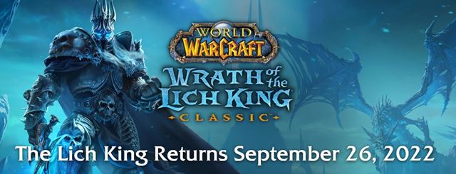 Blizzardu unikol dátum World of Warcraft: Wrath of the Lich King Classic