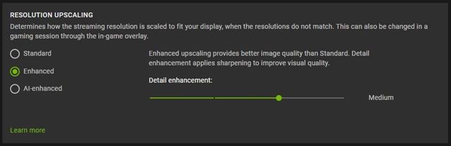 Geforce Now prináša vylepšené upscalovanie obrazu