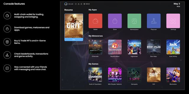 Polium One bude web3.0 / krypto / NFT / blockchain herná konzola
