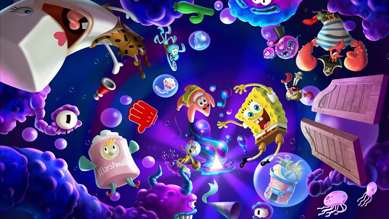 Gamescom 2022: Nov Spongebob SquarePants: The Cosmic Shake nm predstavil svoju vibrantn hratenos