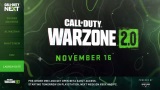 Call of Duty Warzone 2 prde v novembri, ukazuje mapu