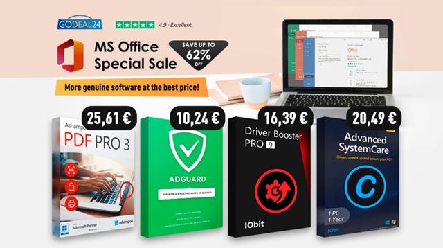 Ako kúpiť doživotný kľúč Office za 11,99 €? A získajte najlacnejší OS Windows na Godeal24!