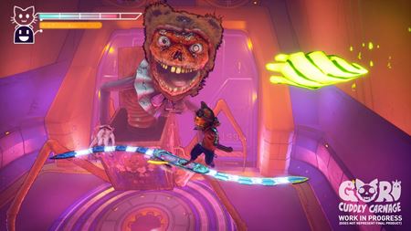 Gamescom 2022: V Gori: Cuddly Carnage budete vraždiť jednorožcov s mačkou na hoverboarde
