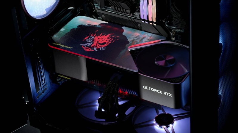 Nvidia a CD Projekt spustili sa o Cyberpunk 2077 RTX 4090 grafiky