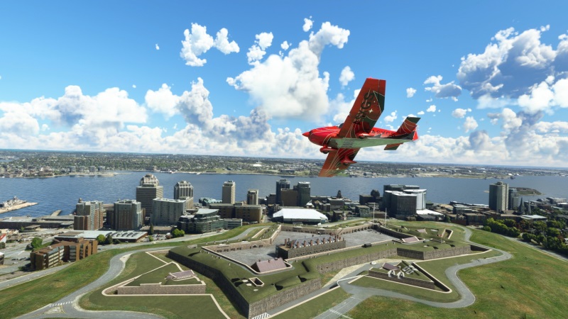 Nov world update pre Flight Simulator sa zameral na Kanadu