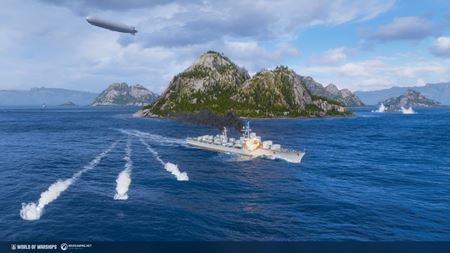 Januárový update World of Warships sprevádzajú vzducholode