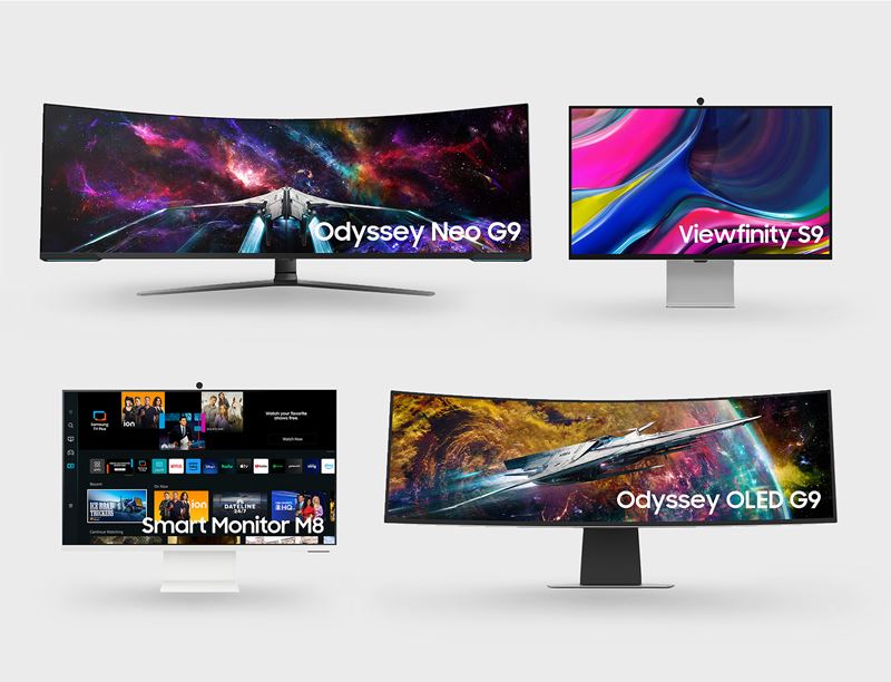 Samsung na CES vstavu priniesol ponuku monitorov vrtane novho QD OLED monitoru