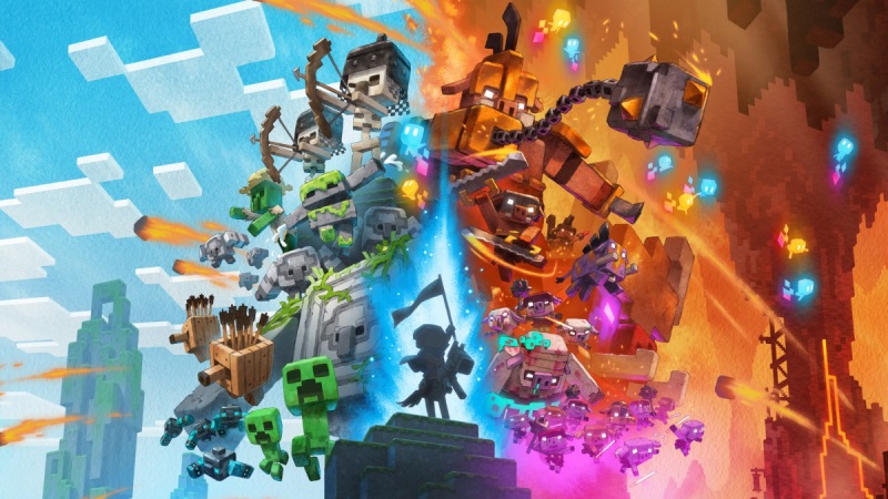 Minecraft: Legends predviedol hratenos, dostal dtum