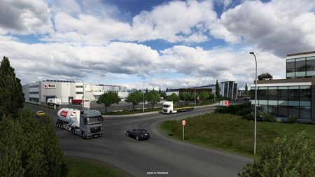 Euro Truck Simulator 2 ukazuje prepracovanú Ženevu