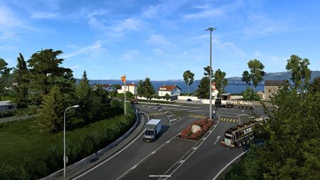 Euro Truck Simulator 2 ukazuje prepracovanú Ženevu