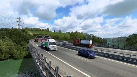 Euro Truck Simulator 2 ukazuje prepracovanú Ženevu