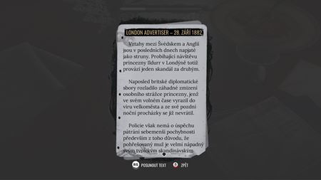 Sherlock Holmes: The Awakened ukazuje českú lokalizáciu